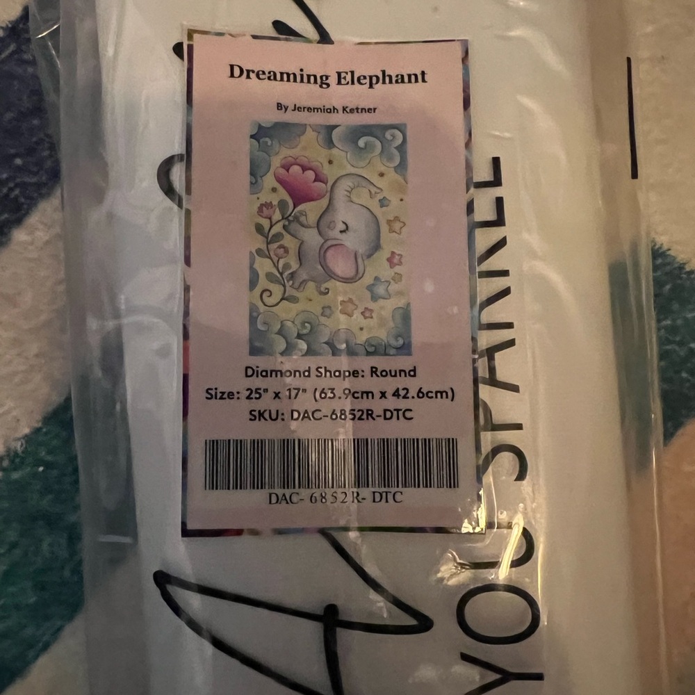 Diamond Art Company : Dreaming Elephant - Picture 5 of 6
